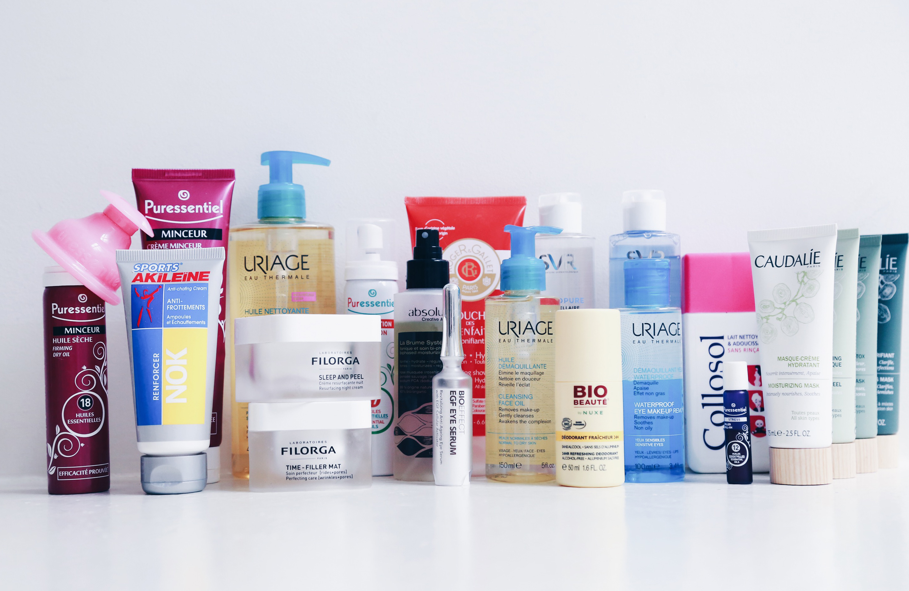 produits beauté test favoris uriage filorga puressentiel